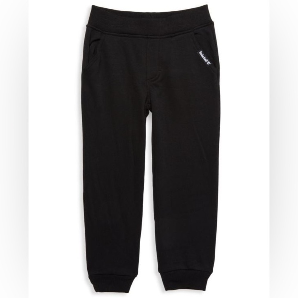 NWT Timberland 12M 2 pc. Quarter Zip Sweatshirt & Joggers Set Blue & Black - Picture 4 of 8